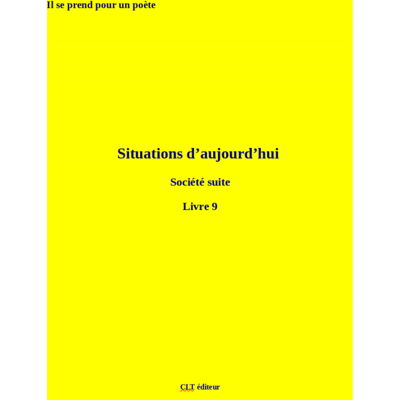 Livre Situations   9