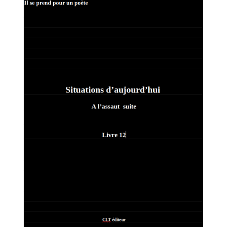 Situations d'aujourd'hui livre 12