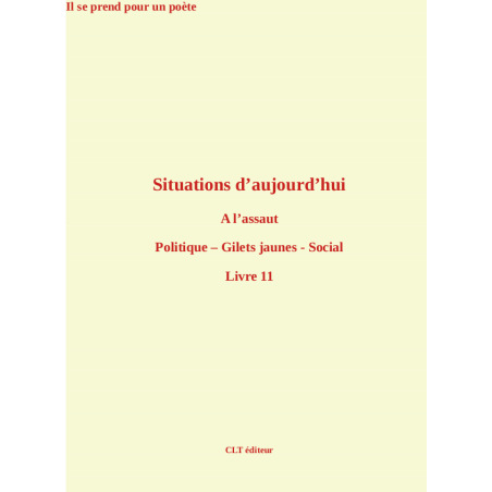 Situations d'aujourd'hui livre 11
