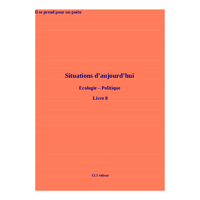 Situations d'aujourd'hui livre 8