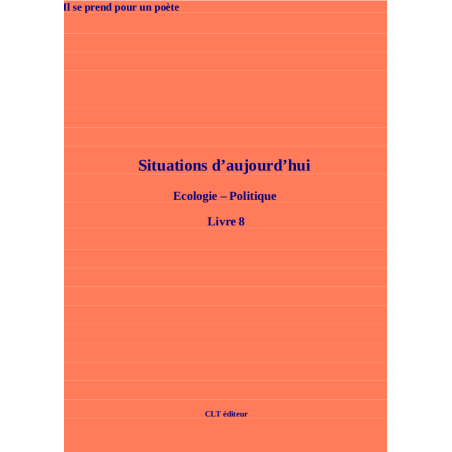 Situations d'aujourd'hui livre 8