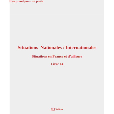 Situations d'aujourd'hui Livre 14 Nationales et Internationales